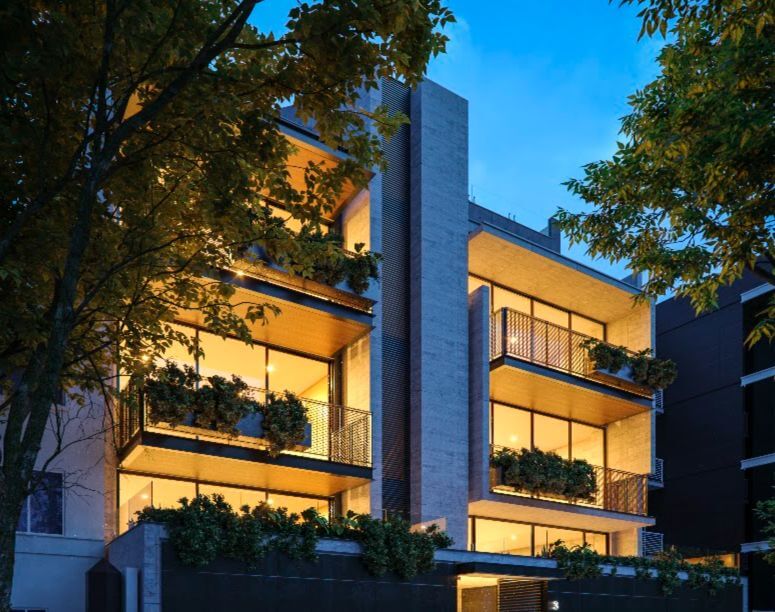 Condominium with 5 parking spaces, 11 m2 terrace, swimming lane, gym, playground, green areas, pre-construction, for sale in Santa Fe, Mexic