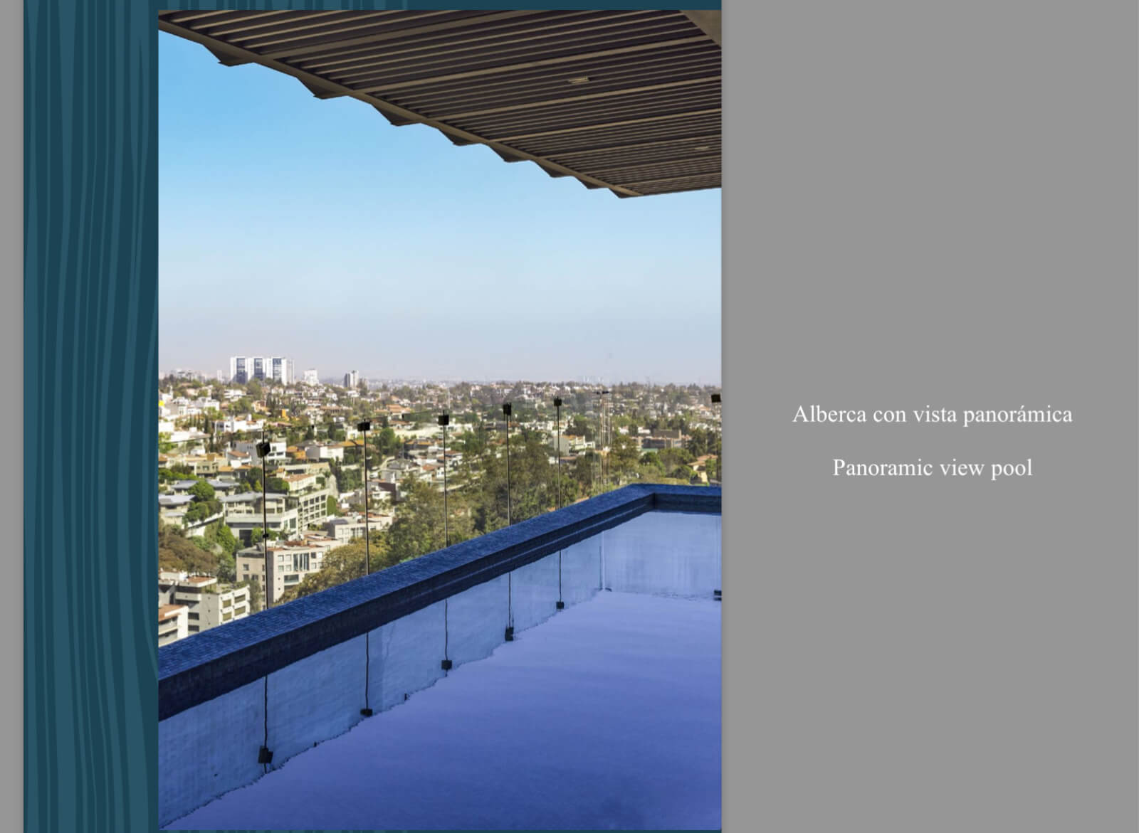 Condominium, top floor terrace with pool, multipurpose area, Santa Fe, for sale, CDMX.