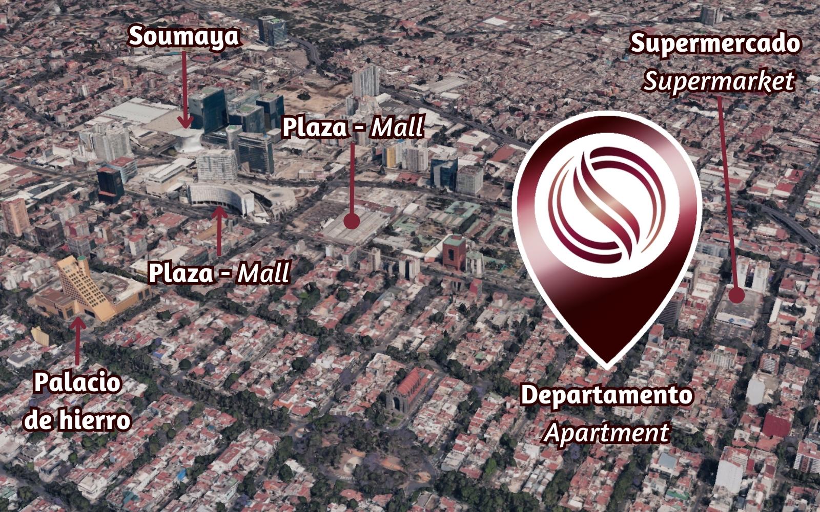 Apartment with amenities, coworking, playground, pet-friendly, for sale CDMX.