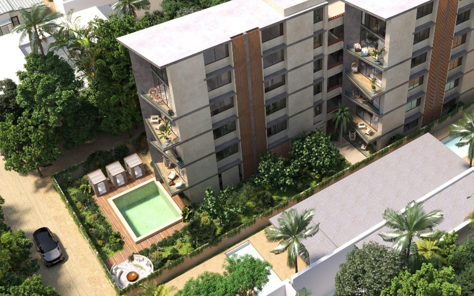 Condominio con terraza, Gimnasio, Alberca, Lounge Bar y Spa, Zona Norte, Merida.