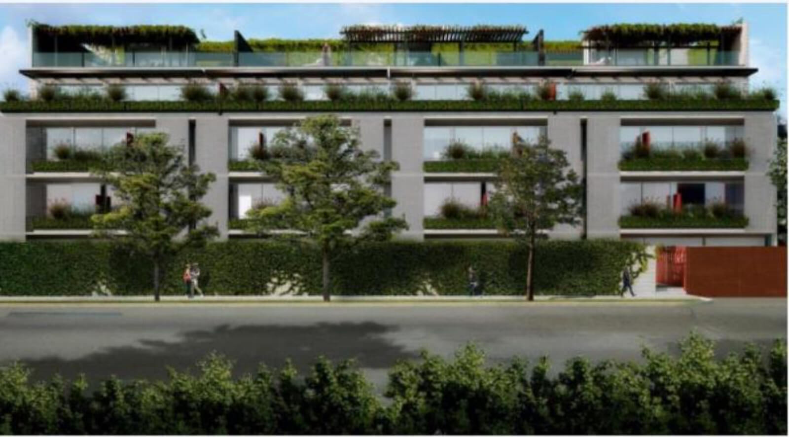 Spacious condominium with garden, in exclusive area, for sale Polanco