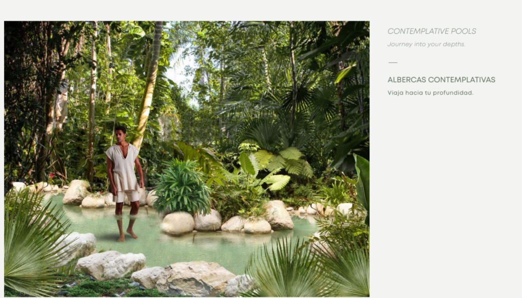 Land with clubhouse, amenities surrounded by nature, cenote, Tulum sale.