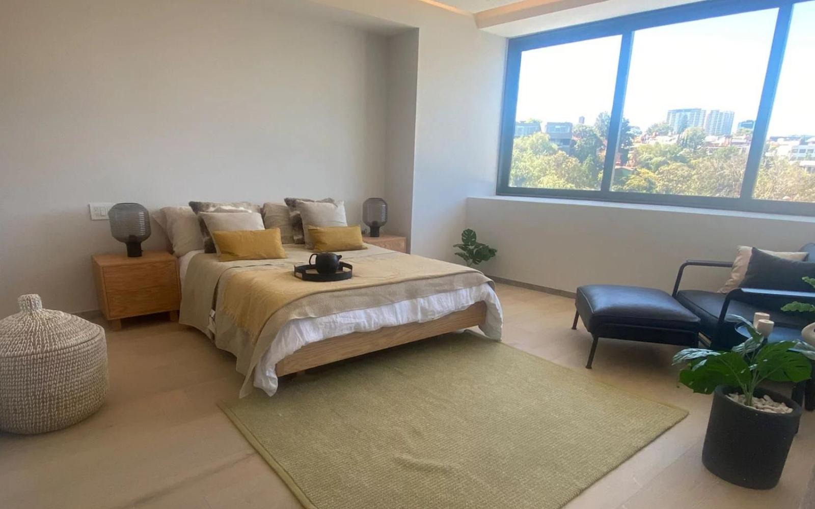 Apartment with pool, social event room, terrace on the top floor, Santa Fe, for sale, CDMX.