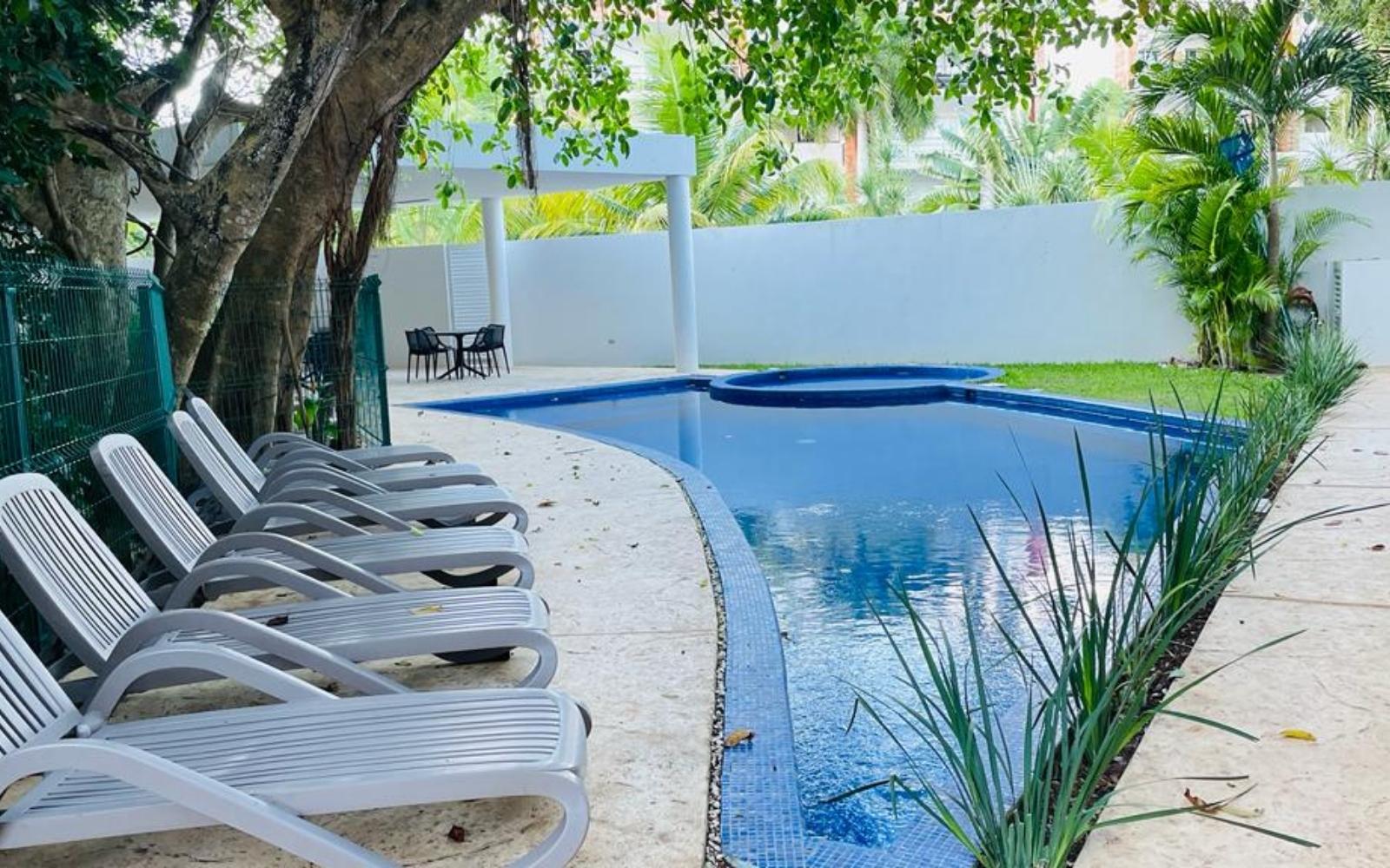 3 bedroom house with private pool at El Tigrillo, Playa del Carmen.