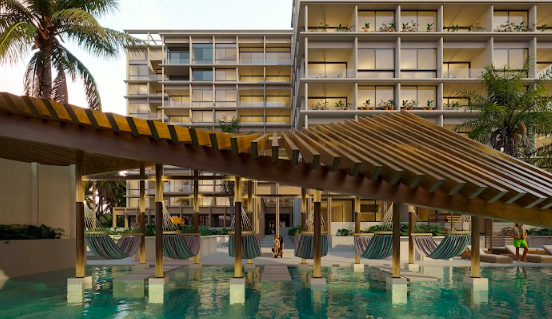 Condominium with 25 amenities, dog park, pool for sale North Zone Merida