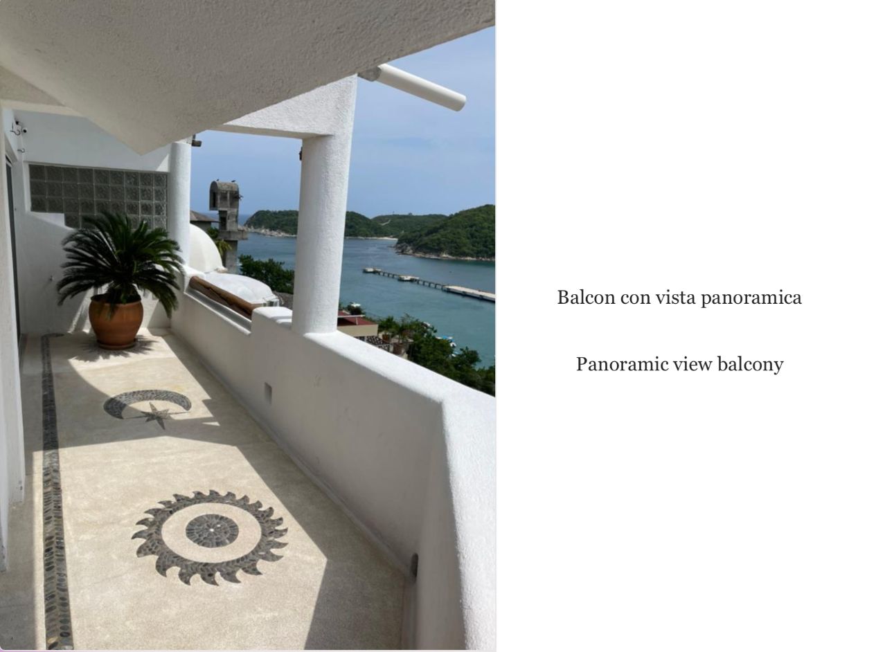 Villa de 5 recamaras, alberca privada, palapa, estudio y cuarto de servicio, 3 minutos del acceso a la playa, en Residencial Conejos