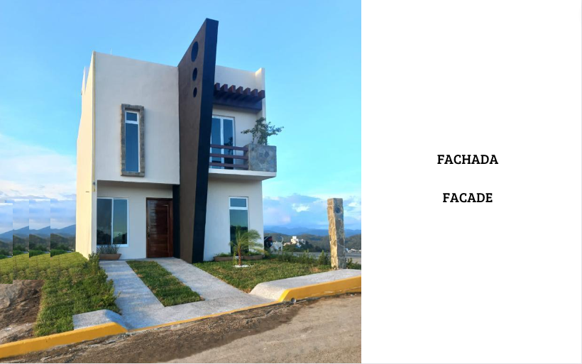 House with private rooftop, common pool and terrace, pre-construction, sale Sector H3 Huatulco