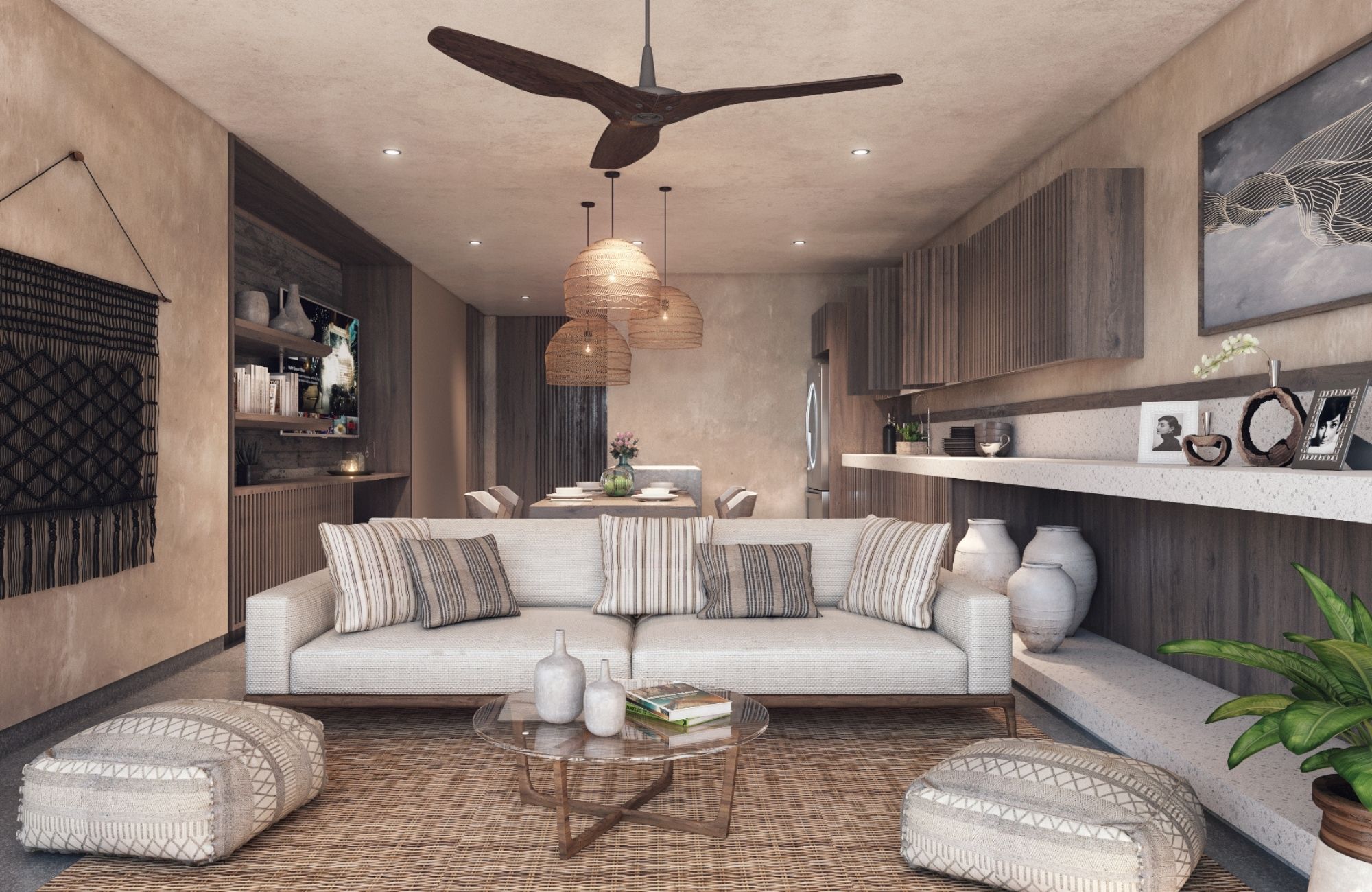 Modern condo with amenities, Tesla charger and dron for passengers