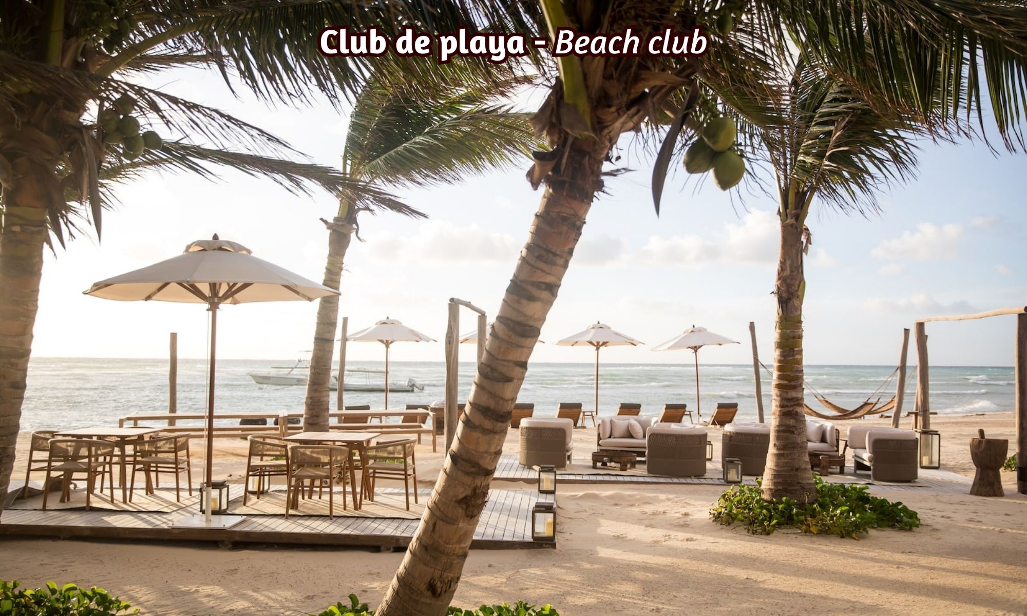 Condo with beach club, golf, pool, for sale in Playa del Carmen.
