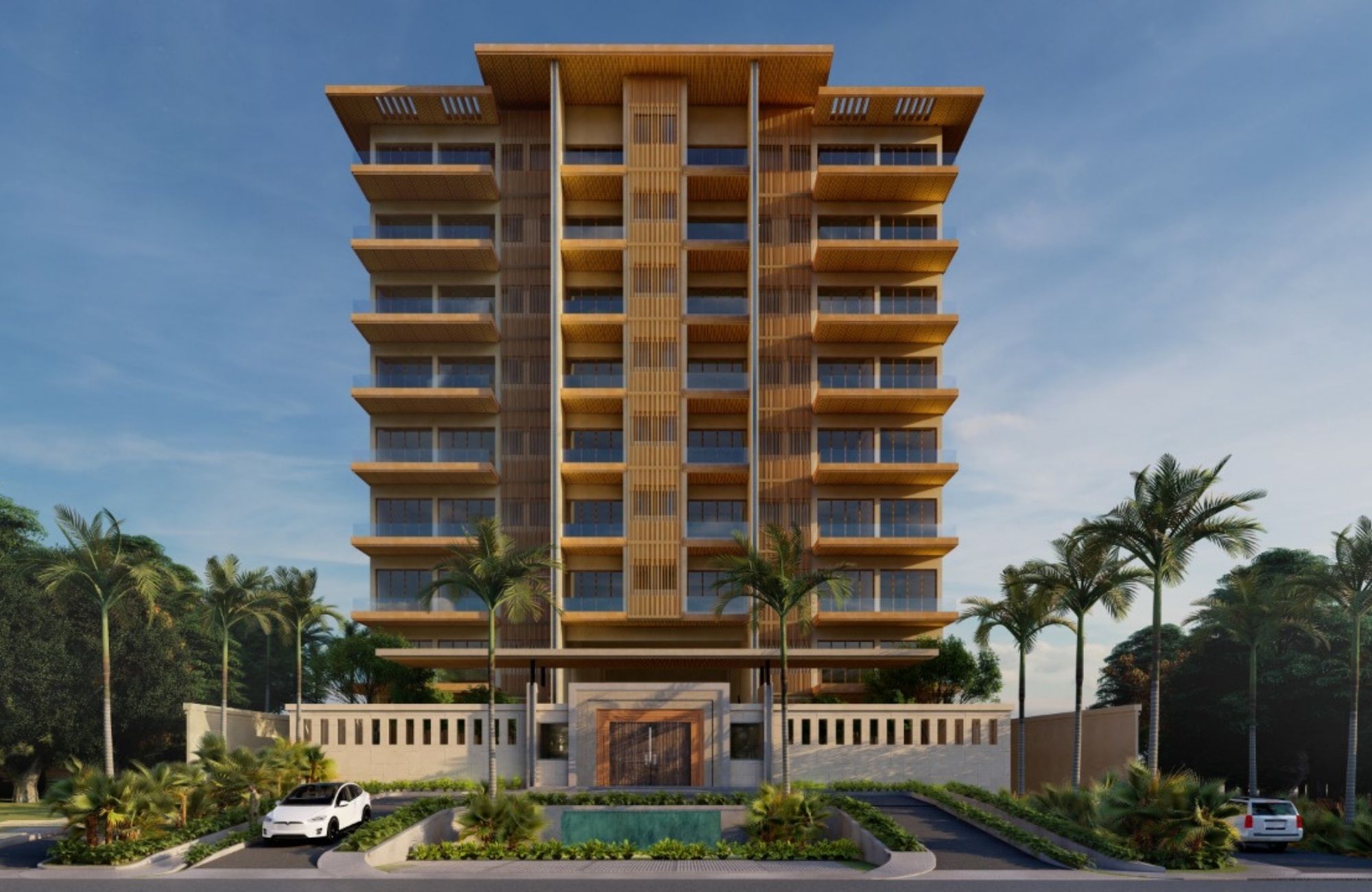 Condo in front of the marina, views of the golf course and nature reserve with luxury finishes