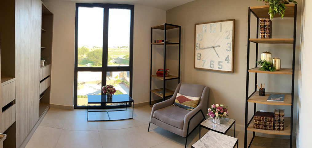 Apartment with garden, walk in closet, pool, gym and terrace, for sale, Queretaro.