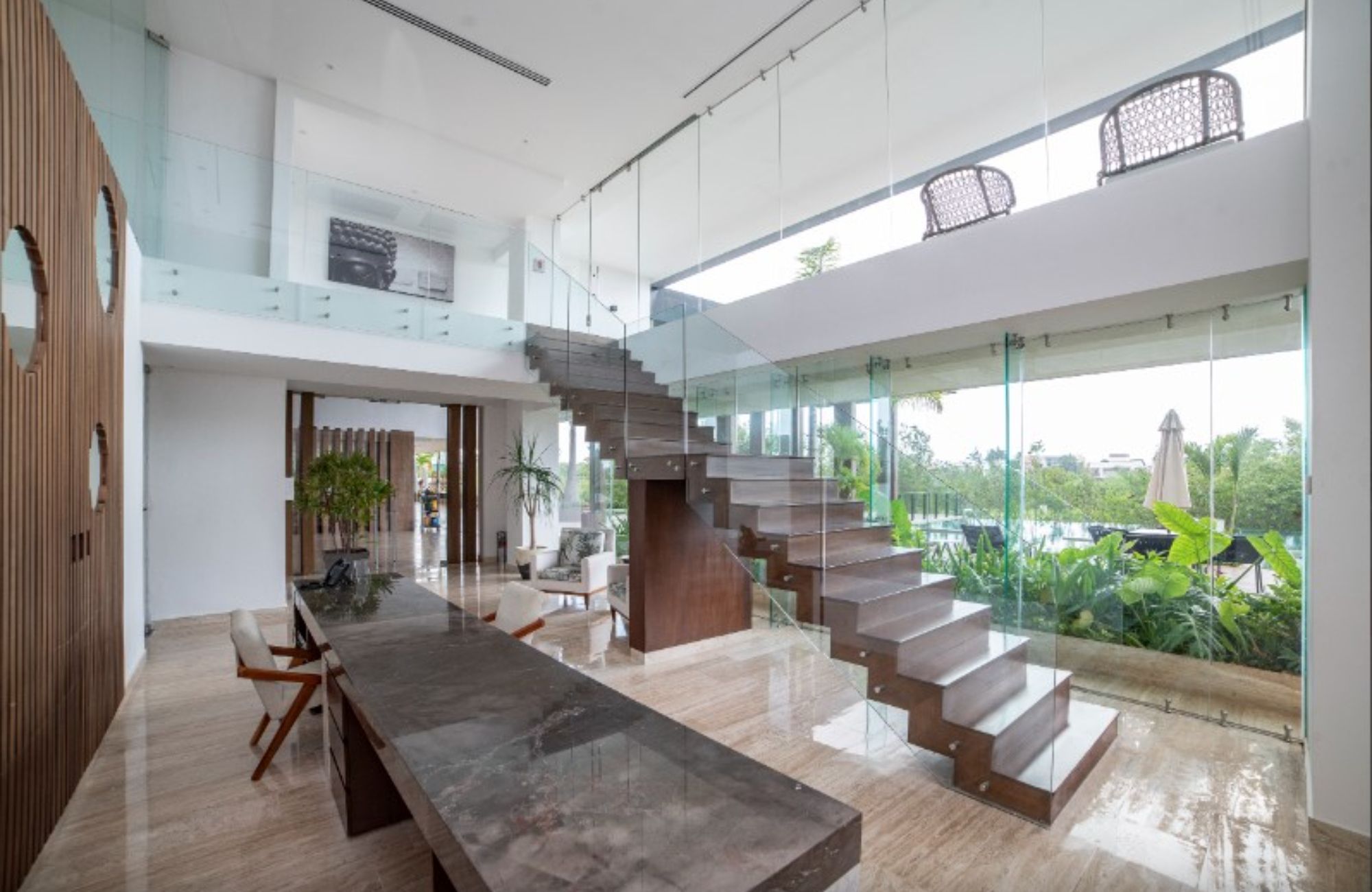 Beachfront apartment with beach club, ocean view terrace, pre-construction, for sale, Cancun