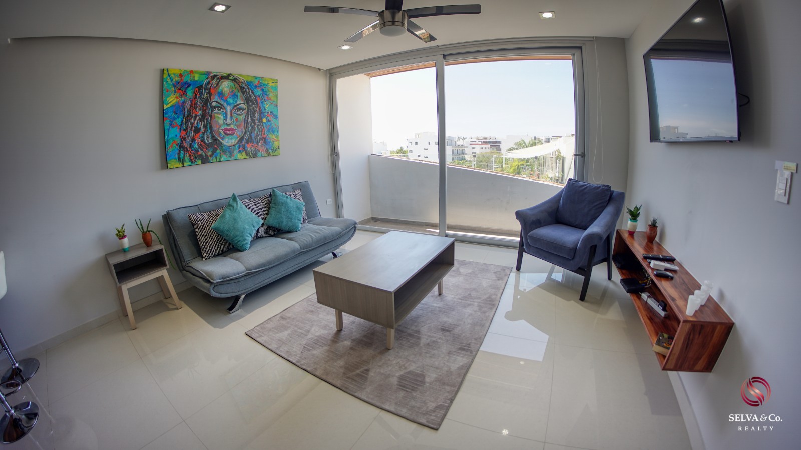 Condo 5 minutes from the beach with jacuzzi, 2 pools, yoga area, gym, coworking, for sale Playa del Carmen