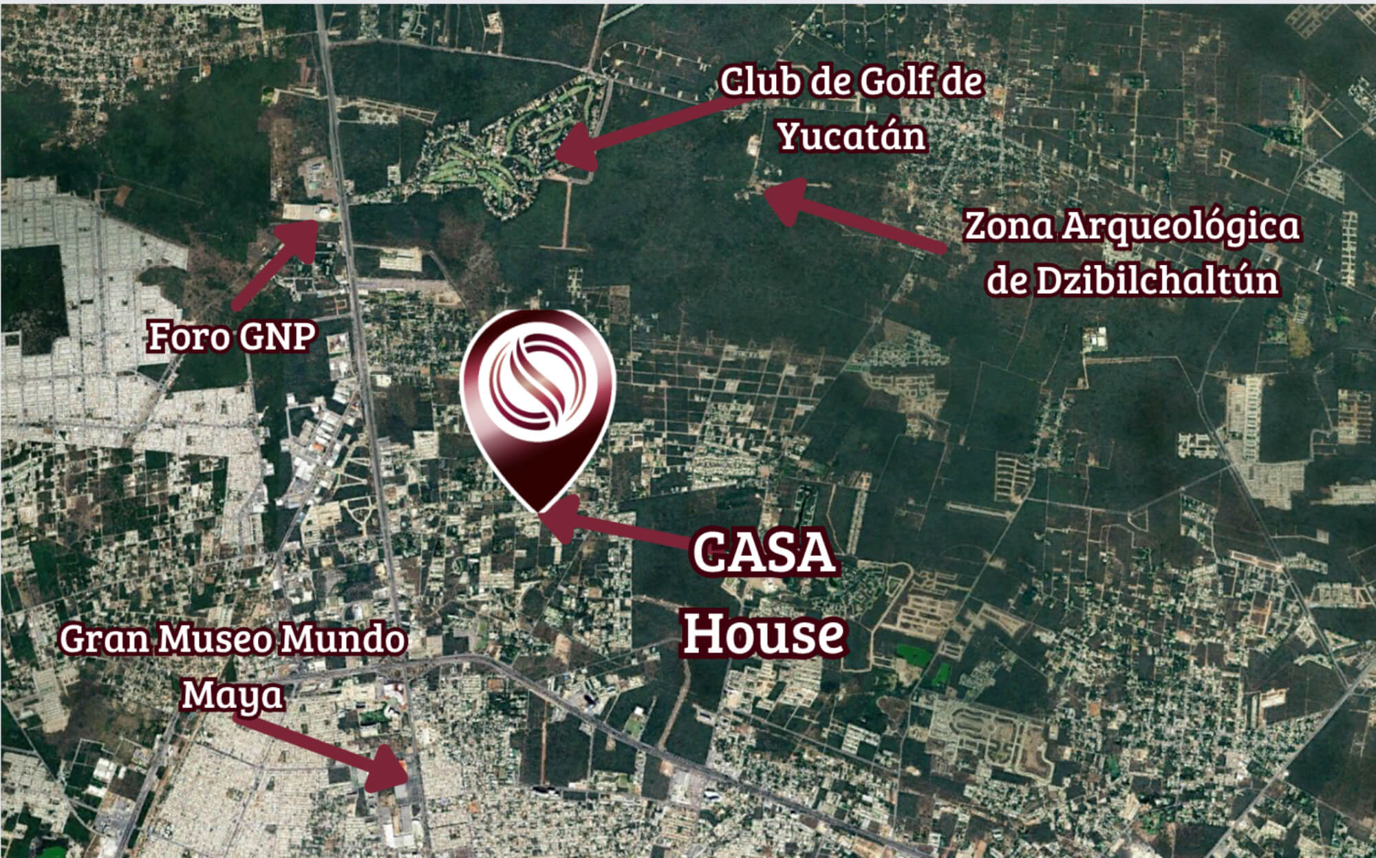 House with patio and private pool, within Residencial, for sale Mérida