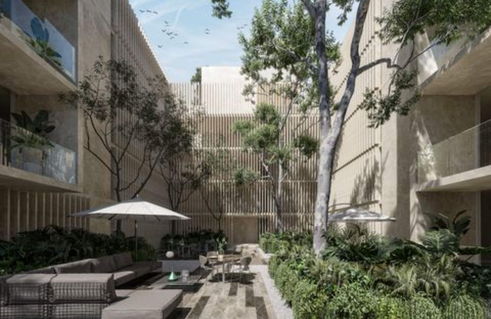 Condominium with private garden and terrace for sale in Merida Centro.