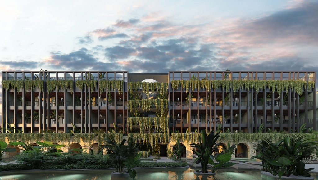 Condo with private garden and pool, full wall windows overlooking green areas, concierge, gym, 958m2 pool, children playground, and more