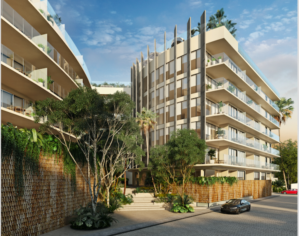 Penthouse terraza de 129 m2, vista al campo de golf, cuarto de servicio, casa club, cenotes, club de playa, parques, 2 estacionamientos tech