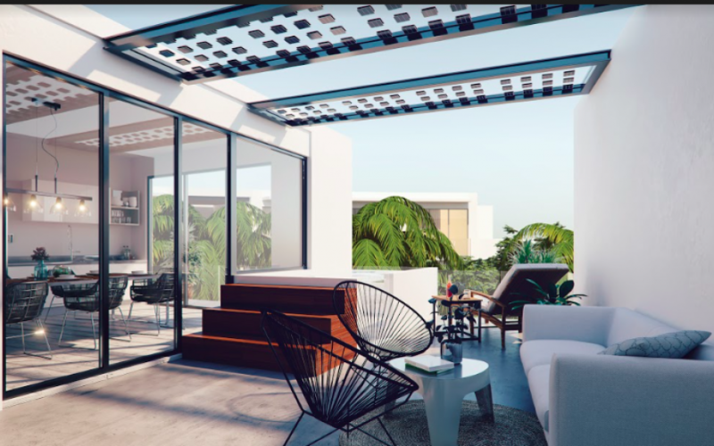 Modern Penthouse with amenities, Tesla charger and dron for passengers