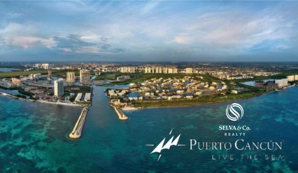 Casa de 5 recamaras con alberca vista al campo de golf en venta en Puerto Cancun