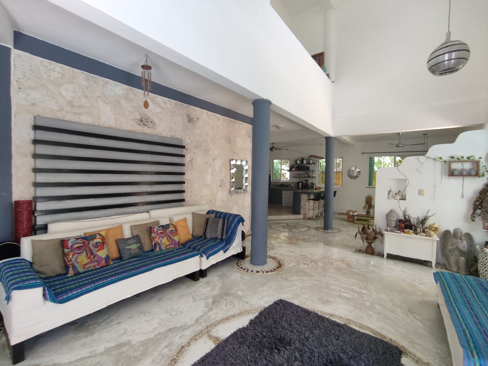 3 bedroom house in Playacar, pool with swimming lane, wading pool, terrace overlooking the pool, for sale, Playa del Carmen.