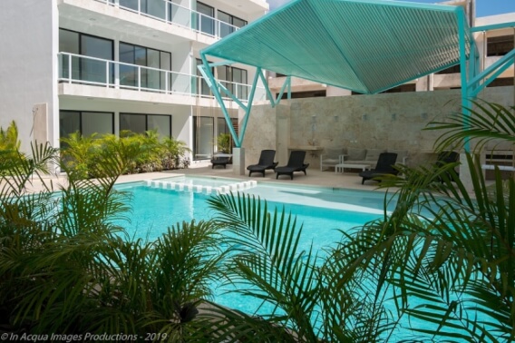 Downtown Condos with pool in Tulum
