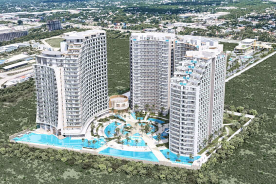 Condominium with TRX Zone, Gym, Pool, pre-construction, Colosio Boulevard for sale, Cancún.
