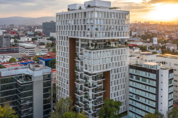 Condominium with pool, sky bar, Business Center, Cuauhtemoc, for sale, Mexico City
