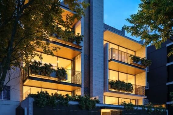 Apartment with balcony, terrace and utility room, for sale, Polanco CDMX.