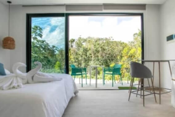 Studio with eco technology, spa, 700 m2 of pools, electric car charger, electric bikes, concierge, Central Park Lagunas for sale, Tulum.
