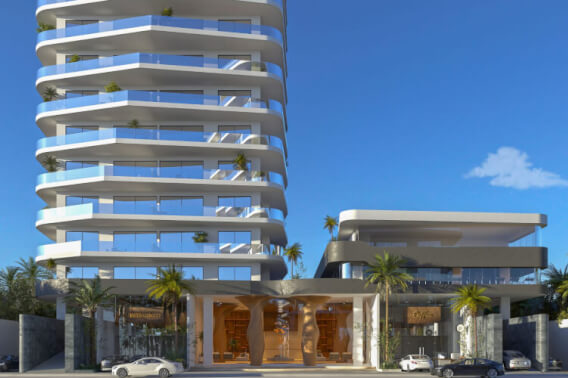 Ocean view condo with beach club, paddle court and more, pre-sale, Cancun