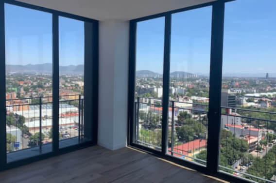 16th-floor condo pet-friendly, playground, adults zone, gym, for sale in CDMX.