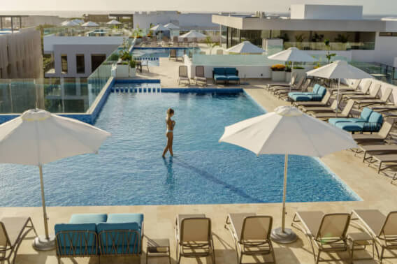 Apartment with ocean view rooftop 400 meters from the beach in Playa del Carmen.