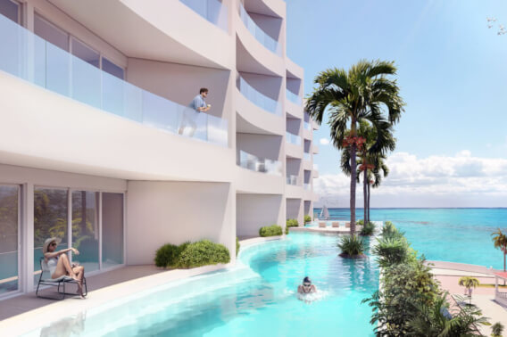 Ocean View Condo, Infinity Pool, Pre-construction, Sea Boardwalk, Cozumel