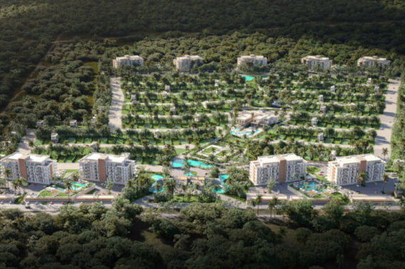 Lot with clubhouse for pre-sale in Centro Maya, Playa del Carmen