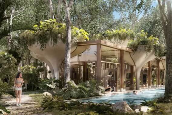 Land in community with amenities surrounded by nature, for sale Tulum.